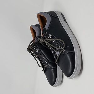 Rockport Pulsetech Men's Grey Black Leather Sneakers Size 9